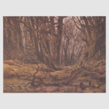 Bosque otoñal (Trunks de árboles pardos)