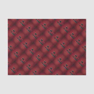 Papel De Seda Botella de cristal del rojo de vino