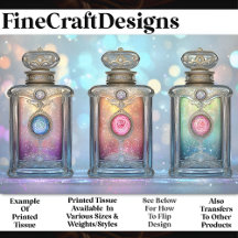 Botellas de Perfume Ornamentadas con Purpurina AF5