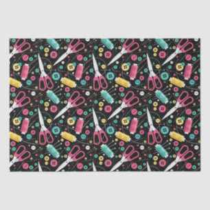 Papel De Seda Botones y carretes