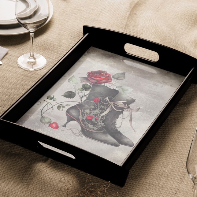 Papel De Seda Boudoir | Booties de vestir de rosa rojo antiguo v (Subido por el creador)