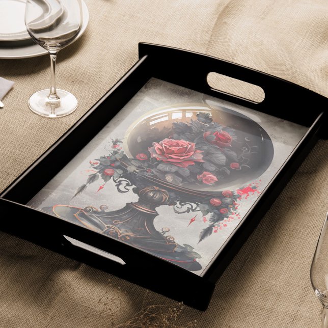 Papel De Seda Boudoir | Rosas victorianos y la Bola de Cristal A (Subido por el creador)