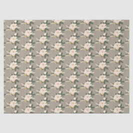 Papel De Seda Bouquet de flor magnolia de primavera