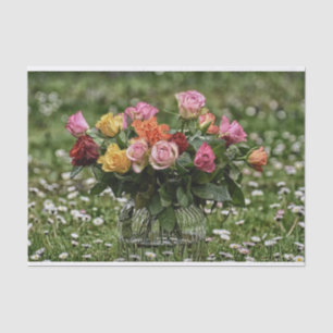 Papel De Seda Bouquet de rosas de países