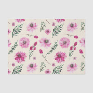 Papel De Seda Bouquet rosa