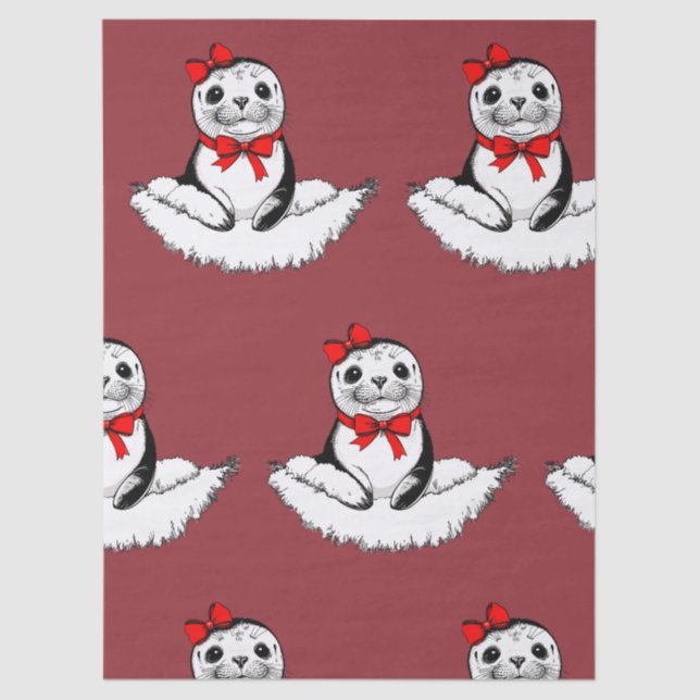 Papel De Seda Bow-tiful Seal – Christmas Edition (Anverso)