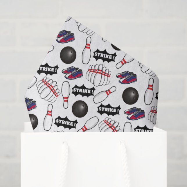 Papel De Seda Bowling Tissue Paper (Bolsa de regalo)