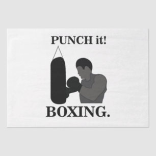 Papel De Seda Boxeo Deporte Golpea Boxeo