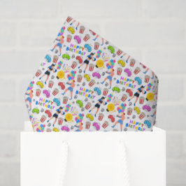 Papel De Seda Boxing Birthday Tissue Paper