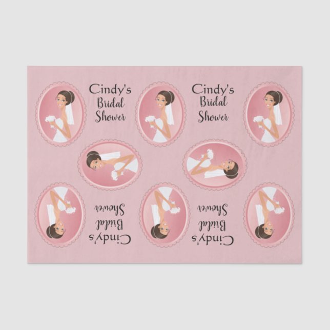 Papel De Seda Bridal Shower (Anverso)