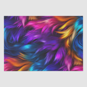 Papel De Seda Brillante arcoiris con textura de piel monstruosa