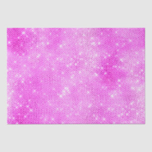 Papel De Seda Brillante Glitter Rosa Magenta Claro con Estilo