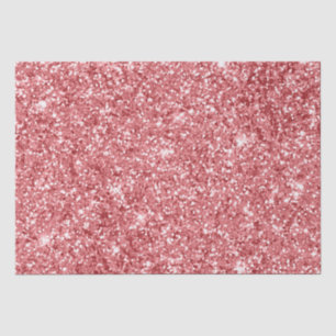 Papel De Seda Brillante Rosa Glitter Glamuroso