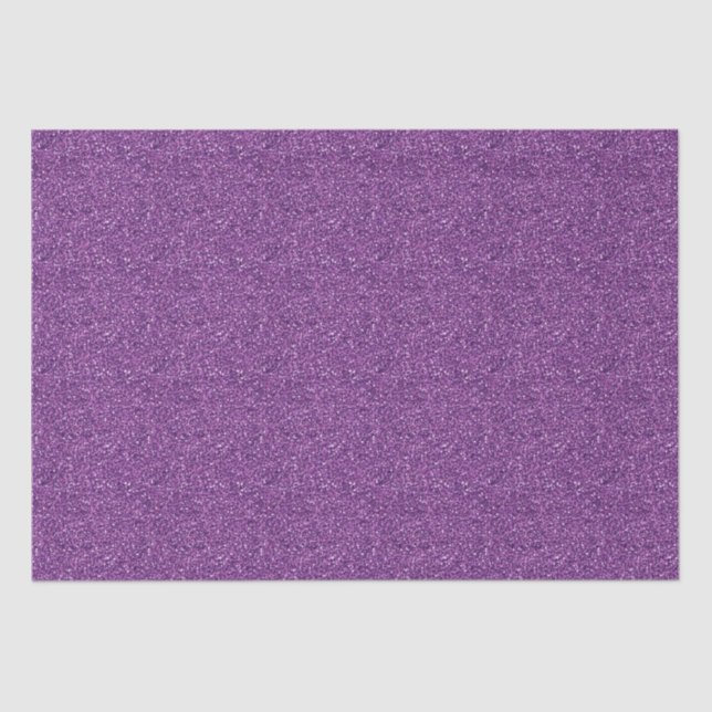 Papel De Seda Brillantina violeta (Anverso)