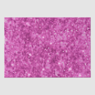 Papel De Seda Brillo de rosa magenta elegante