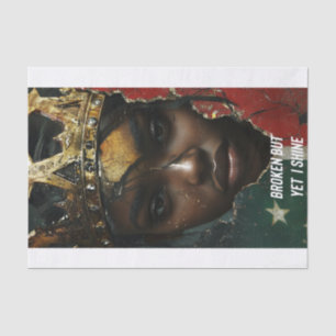 Papel De Seda Broken Pero Aún Así Brillo