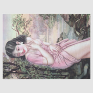 Papel De Seda Broma en un oasis de transmisión por Chica de Chin