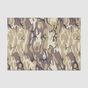Papel De Seda Brown Camo