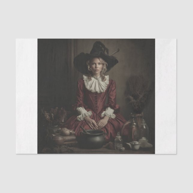 Papel De Seda Bruja colonial (Anverso)