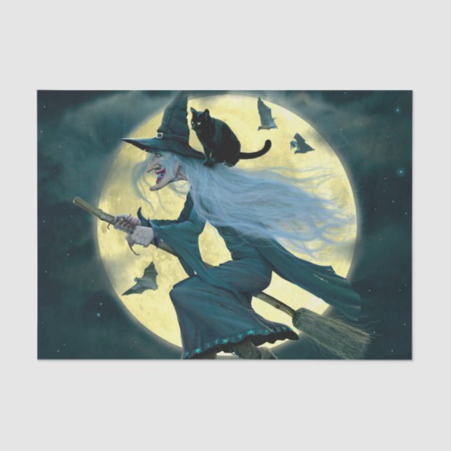 Papel De Seda bruja de habitación (Anverso)