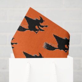 Papel De Seda Bruja de Halloween
