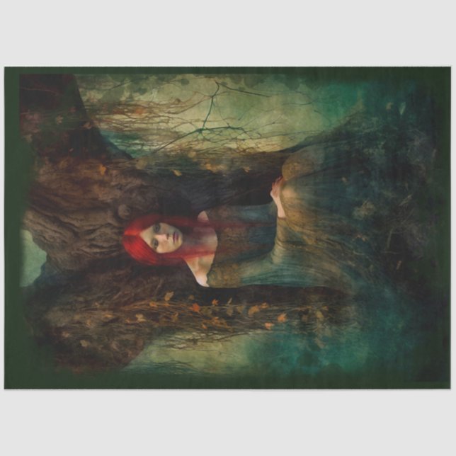 Papel De Seda bruja de pantano (Anverso)