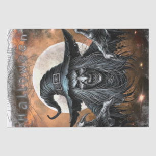 Papel De Seda Bruja malvada oscura
