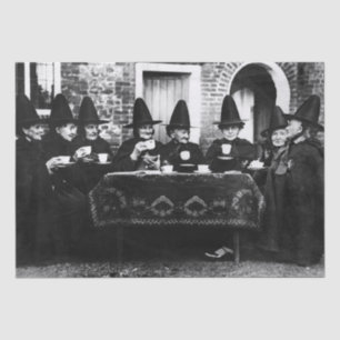 Papel De Seda Brujas galesas con té crone teatime