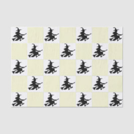 Papel De Seda Brujas Negras de Cuadros