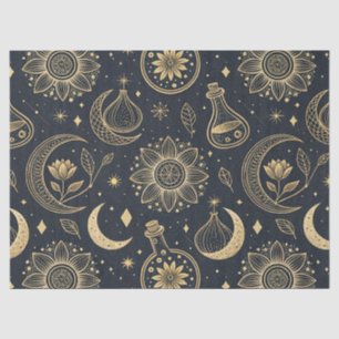 Papel De Seda Brujería Celestial Mística - Botánica Dorada