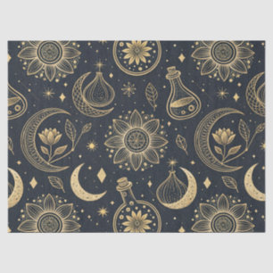 Papel De Seda Brujería Celestial Mística - Botánica Dorada (2)