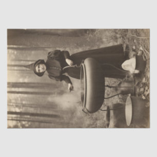 Papel De Seda Brujería Vintage: Desnuda de Cauldron Conjuron