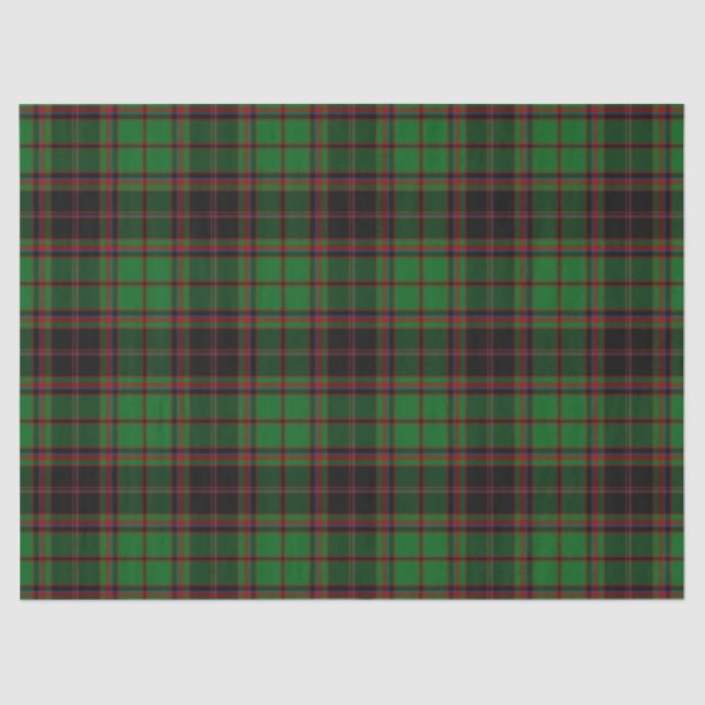 Papel De Seda Buchan Tartan (Anverso)
