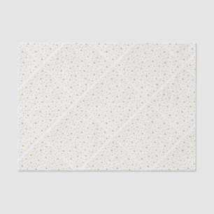 Papel De Seda budda dorada en blanco