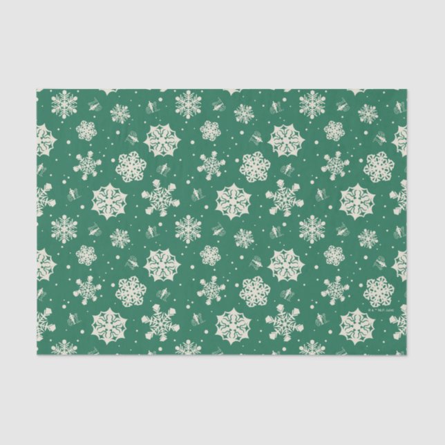 Papel De Seda Buddy the Elf Snowflake Pattern (Anverso)