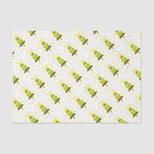 Papel De Seda budgie (Anverso)