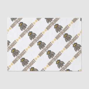 Papel De Seda Búho divertido de observación de aves