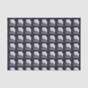 Papel De Seda Búhos de Yin Yang