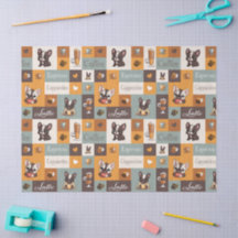 Bulldog Adorable y Café vintage