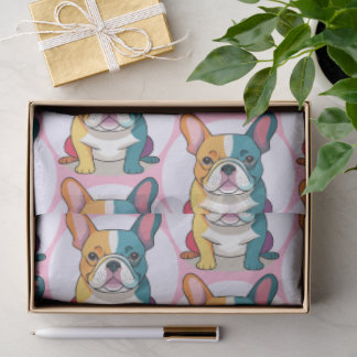 Papel De Seda Bulldog Francés 