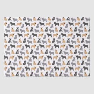 Papel De Seda Bulldog francés francés francés francés - ¡Elige T