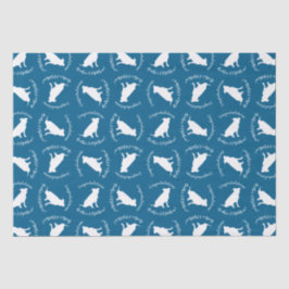 Papel De Seda Bulldog Pit Baby Shower Blue Boy Pitbull