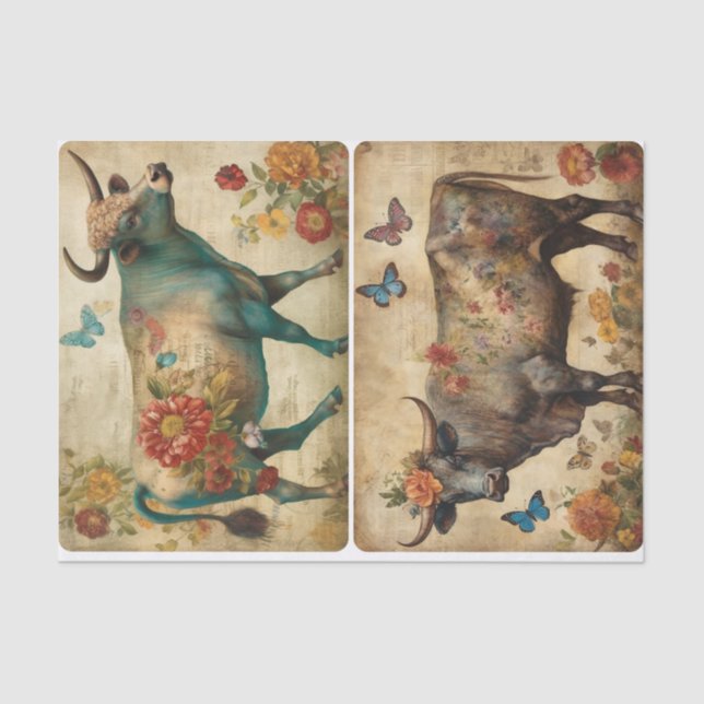 Papel De Seda Bulls ociosos (Anverso)