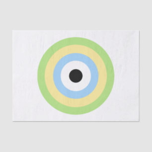 Papel De Seda Bulseye de la combinación verde de Shirley Taylor