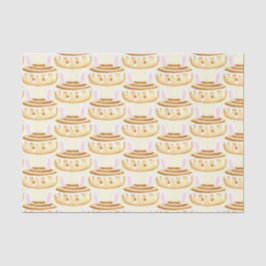 Papel De Seda Bun de Cinnamon de postre dulce conejo