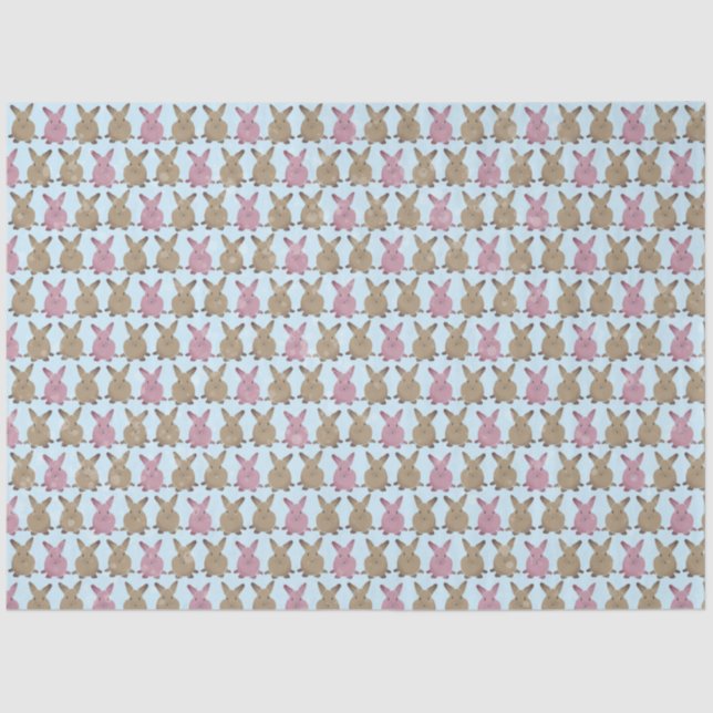 Papel De Seda Bunny alegre (Anverso)