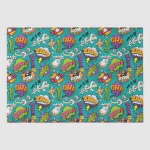 Papel De Seda Burbujas de Cómic