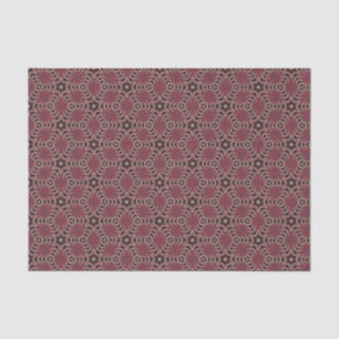 Papel De Seda Burgundy Lace Prairie Bloom Decepción Folclórica
