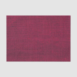 Papel De Seda Burgundy Magenta Rústico Sencillo Burlap Realista