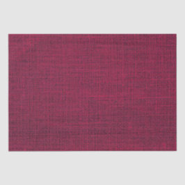 Papel De Seda Burgundy Magenta Sencillo Rústico Arpillera Realis